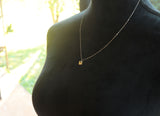 Sterling Silver Bread Tag Necklace – Mini Charm on Paperclip Chain