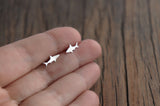 Shark Studs • Sterling Silver • Handmade • Shark Jewelry • Ocean Jewellery • Artisan Earrings • Cute Silver Shark Studs