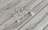Extra Pair of Sterling Silver Butterfly Push Backs • Post Earring Backs • Silver Post Clasps • Silver Ear Clutch • Spare Stud Backs