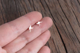 Tiny Kangaroo Studs • Handmade • Sterling Silver • Australian Animal Earrings • Australian Jewelry • Kangaroo Earrings • Nature Jewelry