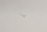 Teeny Tiny Swallow Bird Labret / Tragus Stud • Sterling Silver • Push Fit 16 GAUGE Bioplast Fitting • Handmade • 5mm Bird Earring Cartilage