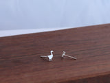 Untitled Goose Game Inspired Silver Stud Earring Set - Sweet November Jewelry