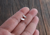 Graphic Crystal Studs - Sweet November Jewelry