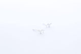Tiny Silver Seal Stud Earrings - Sweet November Jewelry