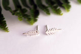 Micro Fern Studs - Sweet November Jewelry