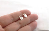 Sleepy Snail Studs - Sweet November Jewelry