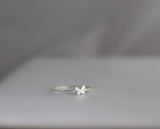 Butterfly Ring, Sterling Silver, Hand Crafted Butterfly Jewelry, Gift for Her, Silver Ring Band, Butterfly Gift,Dainty Rings,Girlfriend Gift - Sweet November Jewelry