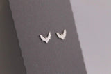 Silver Bat Earrings - Sweet November Jewelry