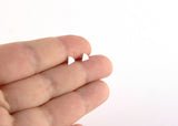 Sterling Silver Pie Slice Studs