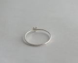 Dainty Heart Ring, Sterling Silver Love Heart Stacking Ring,Silver Heart Ring, Silver Ring, Stacking Ring,Heart Ring, Heart Jewelry, Rings - Sweet November Jewelry