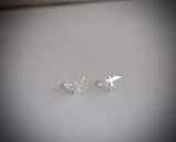 Mismatch Silver Bird Post Earrings - Sweet November Jewelry