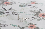 Tiny 3 mm Small Sterling Silver Disk Earrings