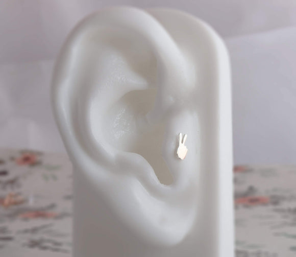 Peace Sign Tragus Stud - Sweet November Jewelry