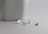 Mismatched Animal Stud Earrings - Sweet November Jewelry