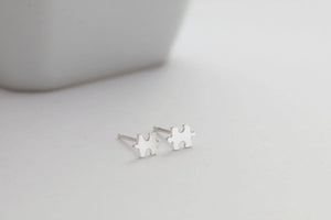 Small Jigsaw Studs - Sweet November Jewelry