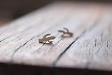 Cactus Studs in Sterling Silver - Sweet November Jewelry